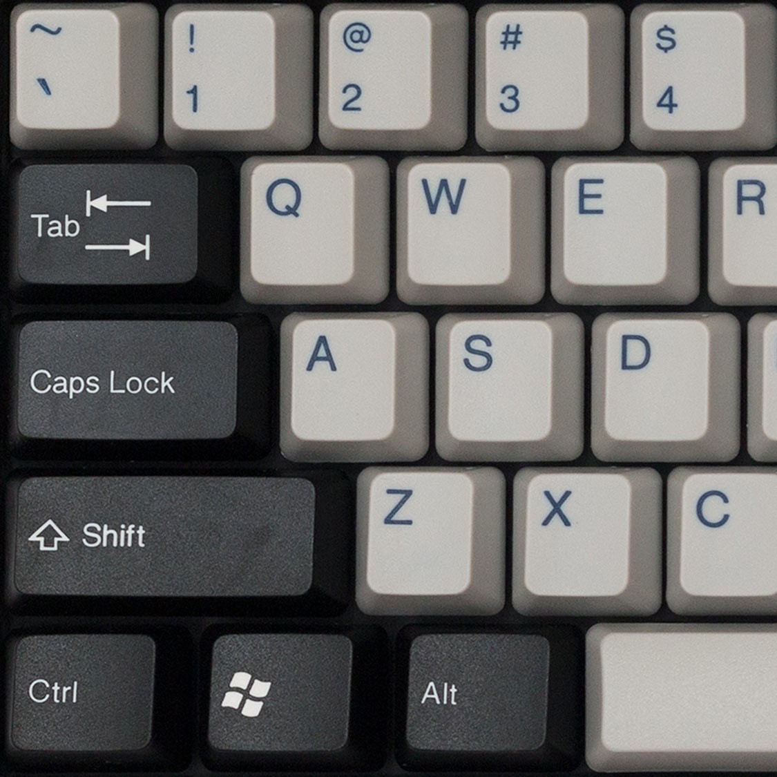 Где находится кнопка капс Tai-Hao Hydro ABS Double Shot Keycap Set MechanicalKeyboards.co.id